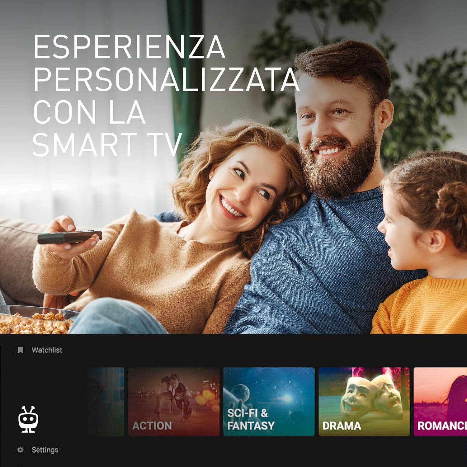 Panasonic TB-40S45AEZ, Series S45 40 Inch Smart TV LED Full HD, 2024, TiVo, Google and Alexa Voice Control, Game Mode, Media Player, HDR, HDMI, WLAN, for un'Esperienza Viewing Ottimale