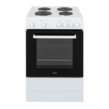 Freestanding Single Cavity Electric Cooker 68L 60cm White