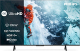 55PUS7200 4K LED Smart TV - Display 55'' with Platform Titan OS, Pixel Precise Ultra HD and Dolby Atmos Sound - Works with Alexa and Google Voice Assistant